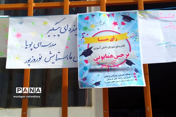 برگزاری انتخابات الکترونیکی شورای دانش‌آموزی در مدارس نی ریز