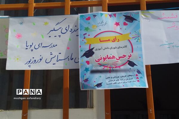 برگزاری انتخابات الکترونیکی شورای دانش‌آموزی در مدارس نی ریز