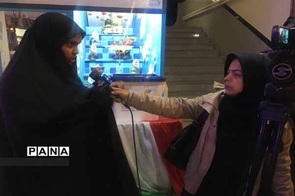 مراسم نمادین انتخابات شورای دانش‌آموزی