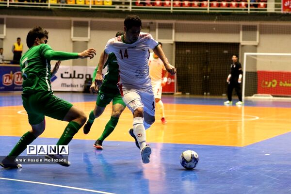 دیدار تیم‌های ایران و ترکمنستان از سری بازی های مرحله مقدماتی فوتسال آسیا