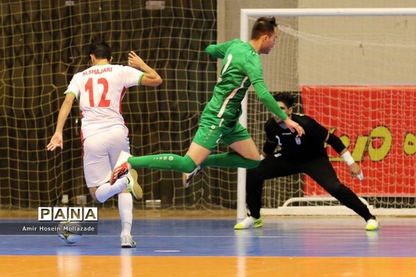 دیدار تیم‌های ایران و ترکمنستان از سری بازی های مرحله مقدماتی فوتسال آسیا