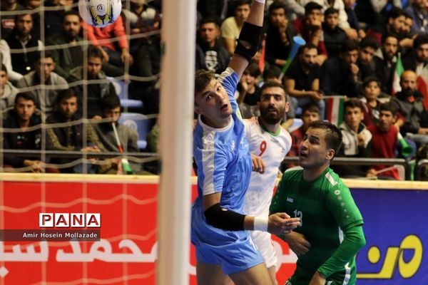 دیدار تیم‌های ایران و ترکمنستان از سری بازی های مرحله مقدماتی فوتسال آسیا