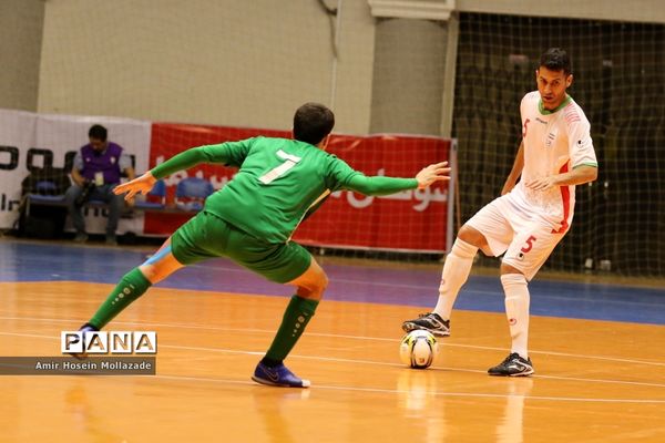 دیدار تیم‌های ایران و ترکمنستان از سری بازی های مرحله مقدماتی فوتسال آسیا