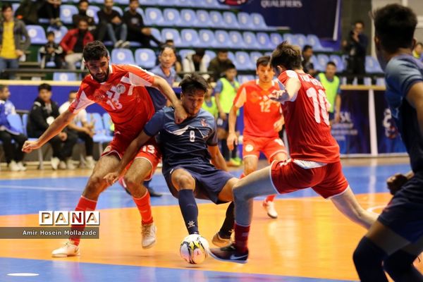 دیدار تیم‌های تاجیکستان و نپال از سری بازی‌های مرحله مقدماتی فوتسال آسیا