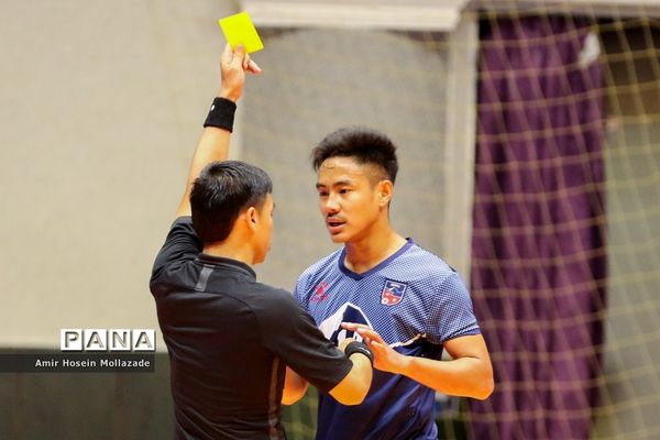 دیدار تیم‌های تاجیکستان و نپال از سری بازی‌های مرحله مقدماتی فوتسال آسیا