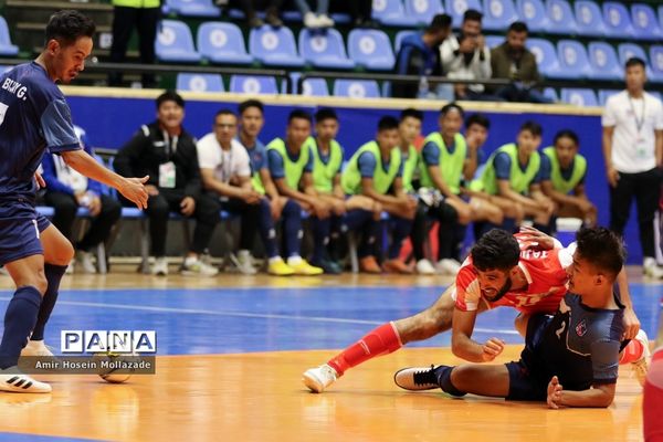 دیدار تیم‌های تاجیکستان و نپال از سری بازی‌های مرحله مقدماتی فوتسال آسیا