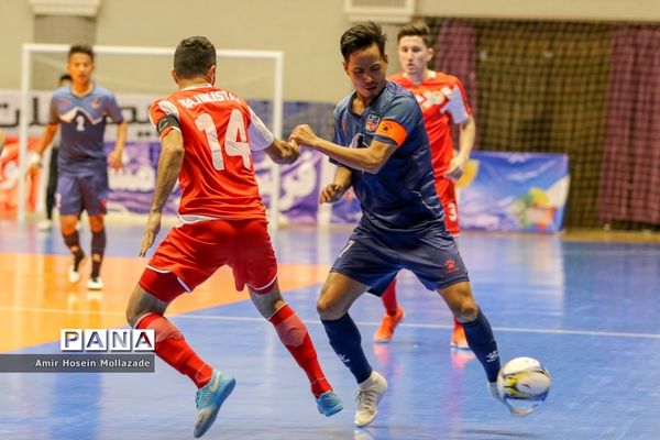 دیدار تیم‌های تاجیکستان و نپال از سری بازی‌های مرحله مقدماتی فوتسال آسیا