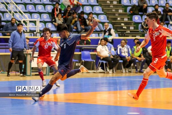 دیدار تیم‌های تاجیکستان و نپال از سری بازی‌های مرحله مقدماتی فوتسال آسیا