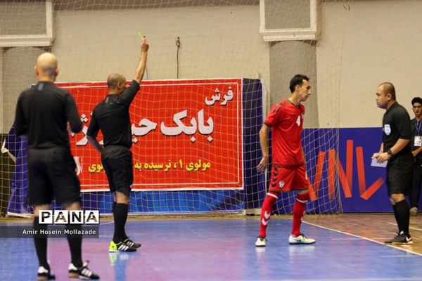 دیدار تیم‌های ازبکستان و افغانستان از سری بازی‌های مرحله مقدماتی فوتسال آسیا