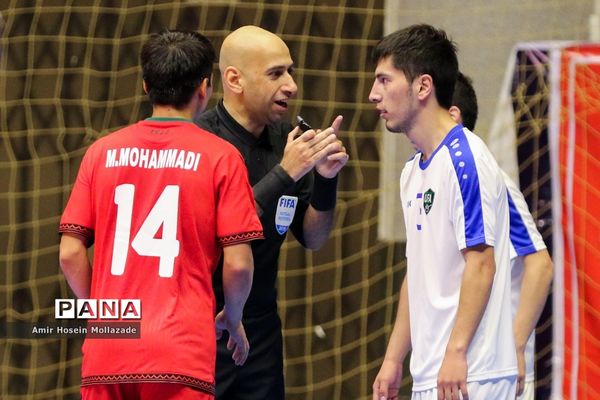 دیدار تیم‌های ازبکستان و افغانستان از سری بازی‌های مرحله مقدماتی فوتسال آسیا