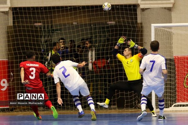 دیدار تیم‌های ازبکستان و افغانستان از سری بازی‌های مرحله مقدماتی فوتسال آسیا