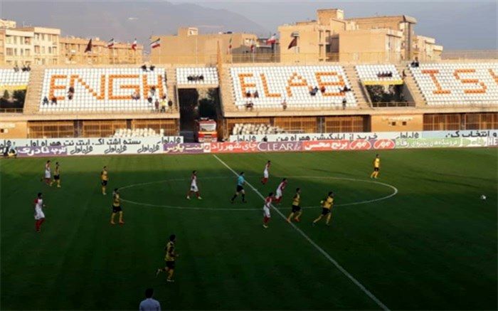 گل ریحان البرز برابر خوشه طلایی ساوه به برتری رسید