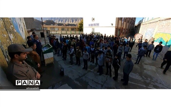 برگزاری صبحگاه مشترک دانش آموزی کلات
