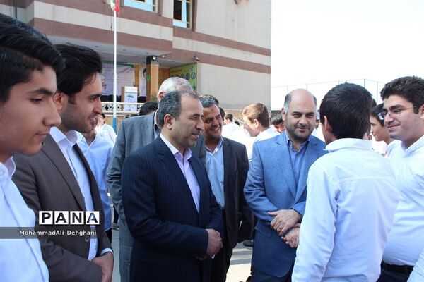 مانور پدافند غیرعامل در شهرستان بهارستان