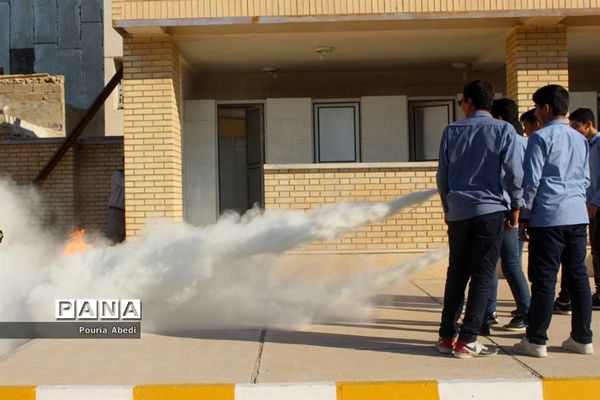 مانور پدافند غیر عامل در بوشهر