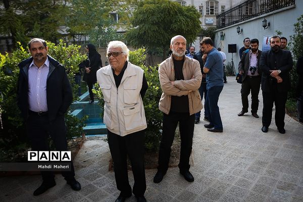 مراسم تشییع پیکر ابراهیم آبادی