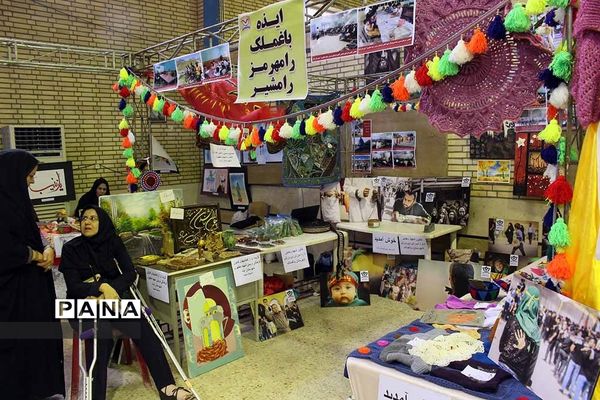 افتتاح نمایشگاه دستاوردهای کانون‌های فرهنگی تربیتی استان خوزستان