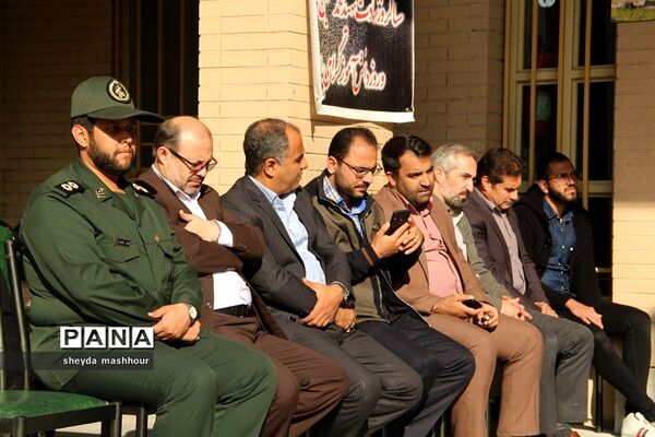 نواخته شدن زنگ استکبار ستیزی در مدارس شهرری