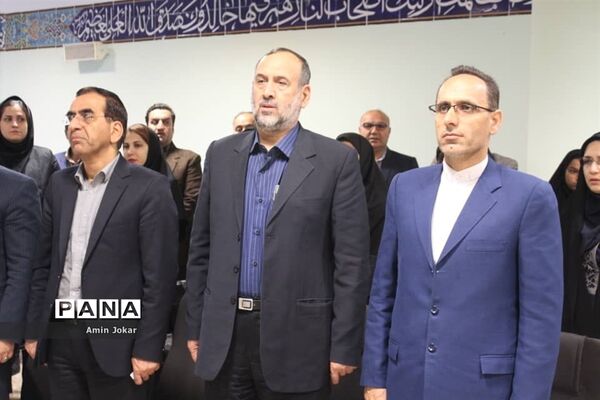 آیین نواختن زنگ هفته پدافند غیرعامل در میاندرود