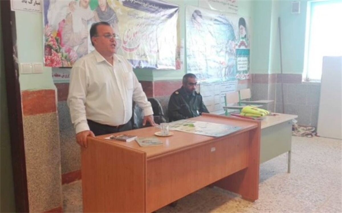 گرامیداشت هفته بسیج دانش آموزی  و پدافند غیر عامل در شبانکاره