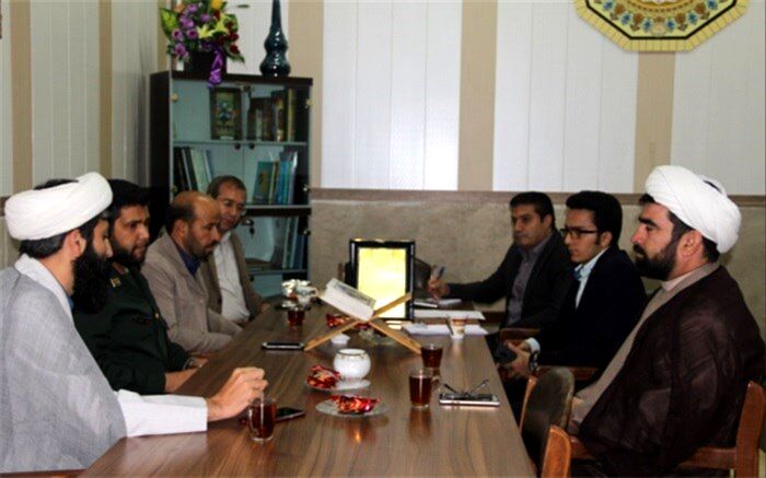 برگزاری جلسه هماهنگی راهپیمایی روز 13 آبان در ناحیه یک ری