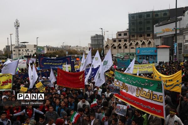 راهپیمایی یوم الله  13 آبان در مشهد