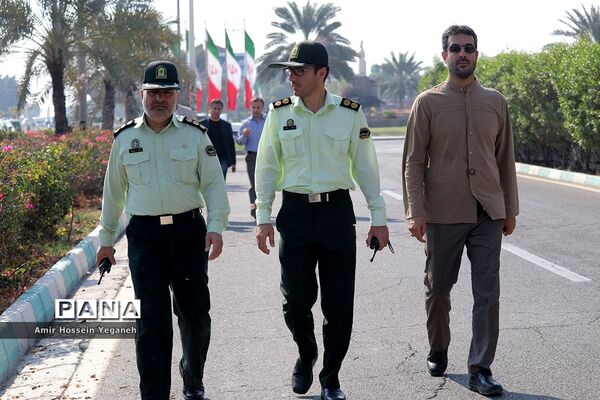 مراسم راهپیمایی 13 آبان در جزیره کیش
