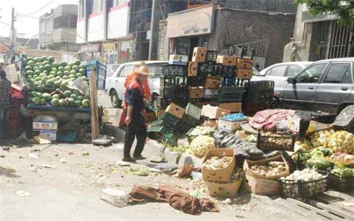 ممنوعیت فروش کالا از خودروهای پارک شده در جلوی مغازه ها