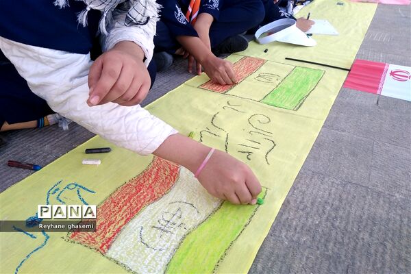 استکبار ستیزی دانش آموزان دبیرستان دکتر علاالدین بهشتی 2