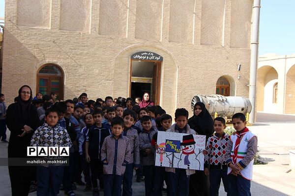 بازدید دانش آموزان از پارک علمی کودکان و نوجوانان