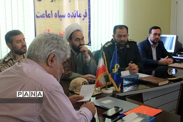 نشست مطبوعاتی فرمانده سپاه امامت تبریز