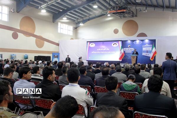 آغاز بهره برداری از نیروگاه برق آبی سردشت  با حضور رئیس مجلس و وزیر نیرو