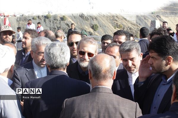 آغاز بهره برداری از نیروگاه برق آبی سردشت  با حضور رئیس مجلس و وزیر نیرو