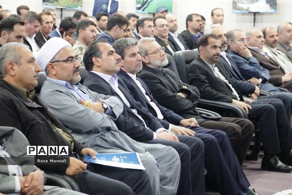 آغاز بهره برداری از نیروگاه برق آبی سردشت  با حضور رئیس مجلس و وزیر نیرو