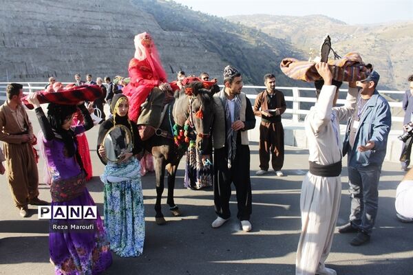 آغاز بهره برداری از نیروگاه برق آبی سردشت  با حضور رئیس مجلس و وزیر نیرو