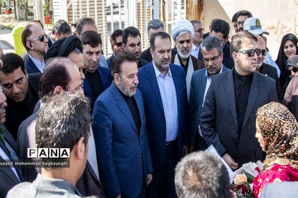 سفر رئیس دفتر رئیس جمهور و وزیر اطلاعات به لامرد فارس