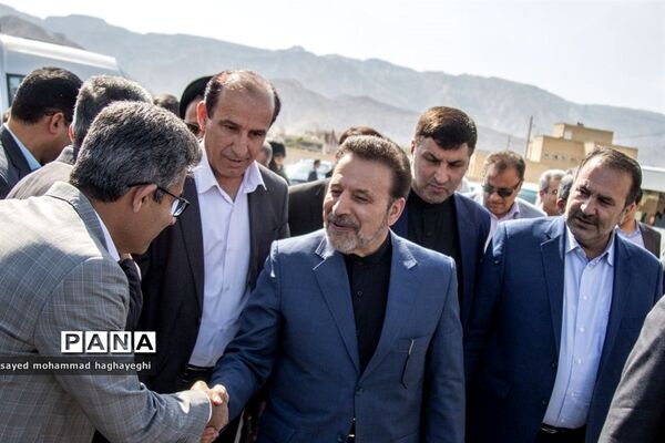 سفر رئیس دفتر رئیس جمهور و وزیر اطلاعات به لامرد فارس