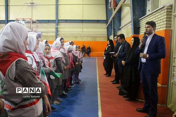 افتتاح المپیاد درون مدرسه ای دبستان منیر باسمنج