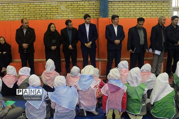 افتتاح المپیاد درون مدرسه ای دبستان منیر باسمنج