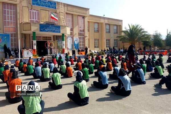 برگزاری المپیاد ورزشی درون مدرسه ای در نی ریز