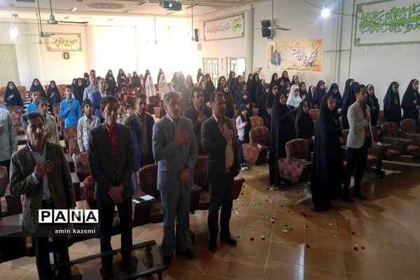 تجلیل از حافظان جز سی قرآن کریم شهرستان داراب