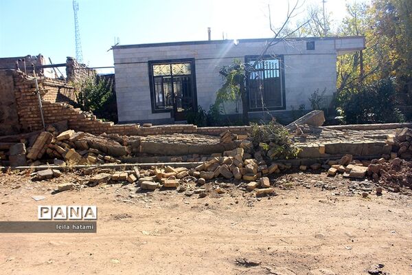 روستای ورنکش میانه 3 روز پس از زلزله