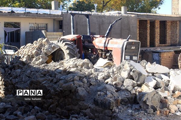 روستای ورنکش میانه 3 روز پس از زلزله