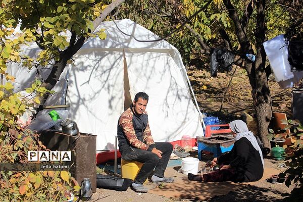 روستای ورنکش میانه 3 روز پس از زلزله