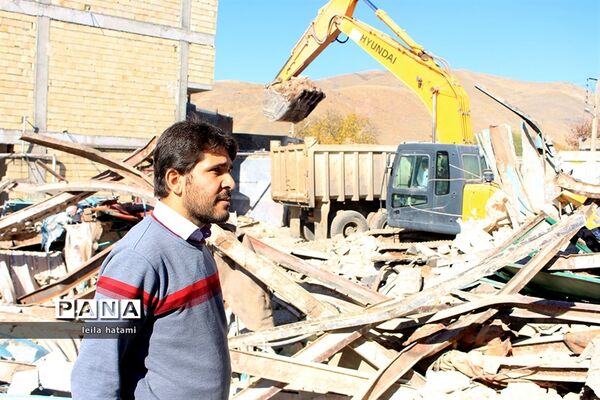 روستای ورنکش میانه 3 روز پس از زلزله