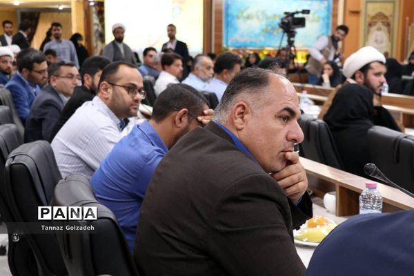 آیین معارفه و تکریم مسئول اتحادیه انجمن‌های اسلامی دانش‌آموزان استان خوزستان