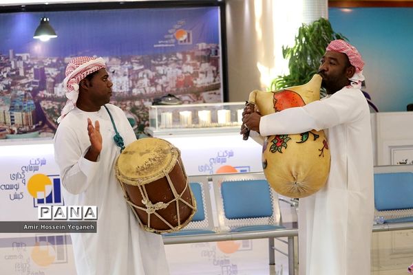 استقبال فرودگاهی از مسافران ورودی در روز کیش