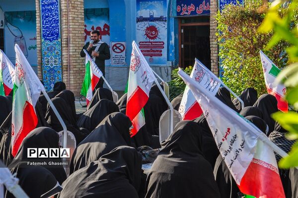 دانش‌آموزان لامردی در سرزمین ایثار و فداکاری