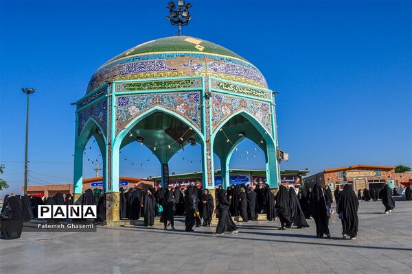 دانش‌آموزان لامردی در سرزمین ایثار و فداکاری