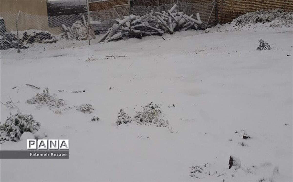 پیش‌بینی بارش برف در مناطق زلزله زده